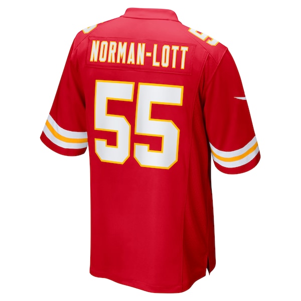 Omarr Norman-Lott Kansas City Chiefs Nike Team Game Jersey - Red - Image 3