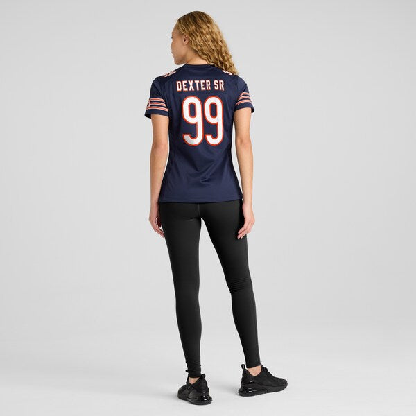 Gervon Dexter Sr. Chicago Bears Nike Women's Game Jersey - Navy - Image 5