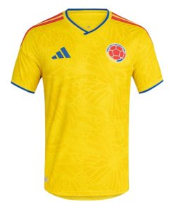 Alternative view of Colombia National Team adidas FIFA x World Cup 2026 Home Authentic Jersey - Yellow