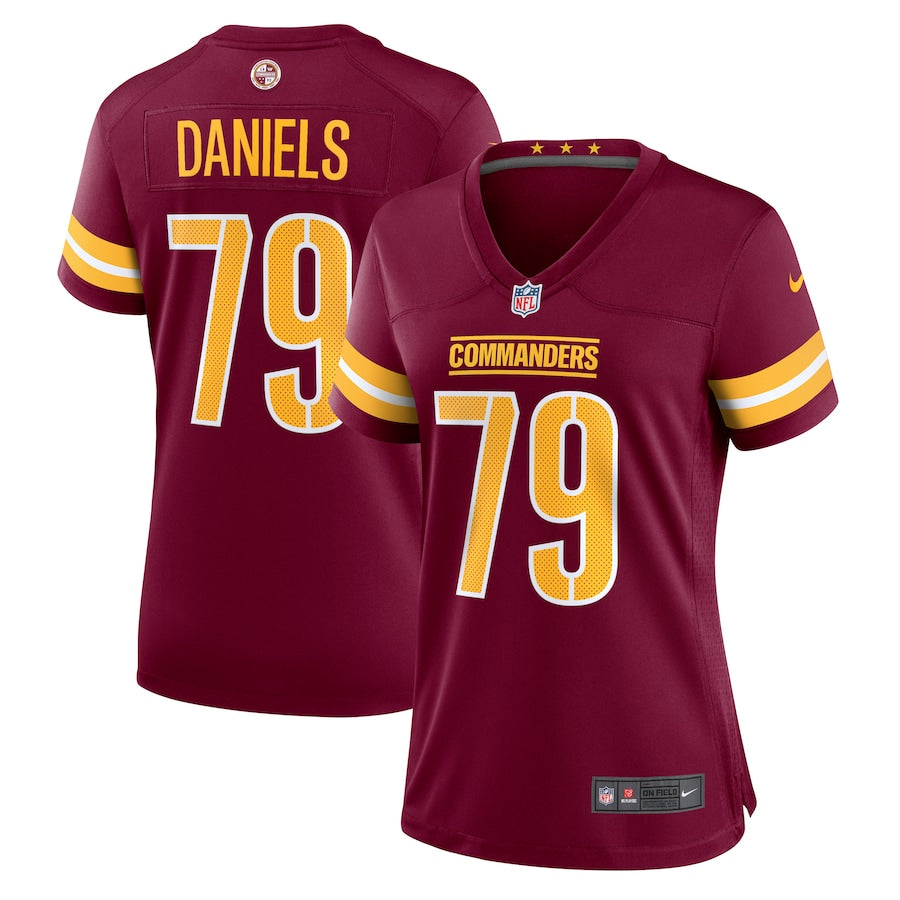Braeden Daniels Washington Commanders Nike Women's Team Game Jersey - Burgundy