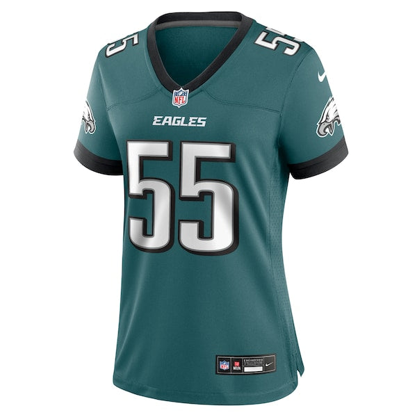Brandon Graham Philadelphia Eagles Nike Women's Team Game Jersey - Midnight Green - Image 2