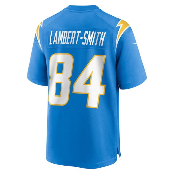 KeAndre Lambert-Smith Los Angeles Chargers Nike Team Game Jersey - Powder Blue - Image 3