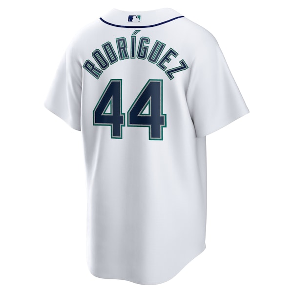 Julio Rodriguez Seattle Mariners Nike Home Replica Player Jersey - White - Image 3