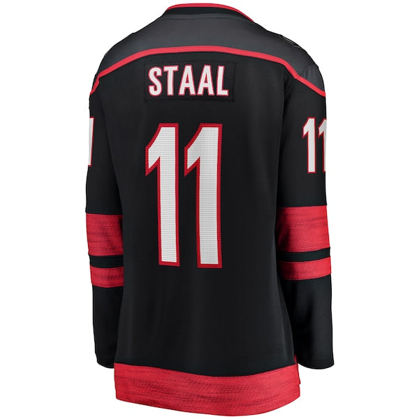 Jordan Staal Carolina Hurricanes Women's Alternate Breakaway Jersey - Black - Image 3