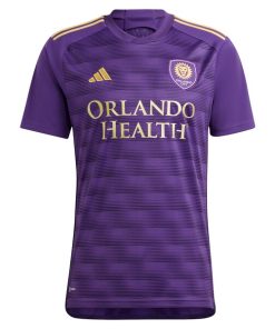Alternative view of Ercan Kara Orlando City SC adidas 2024 The Wall Kit Replica Player Jersey - Purple