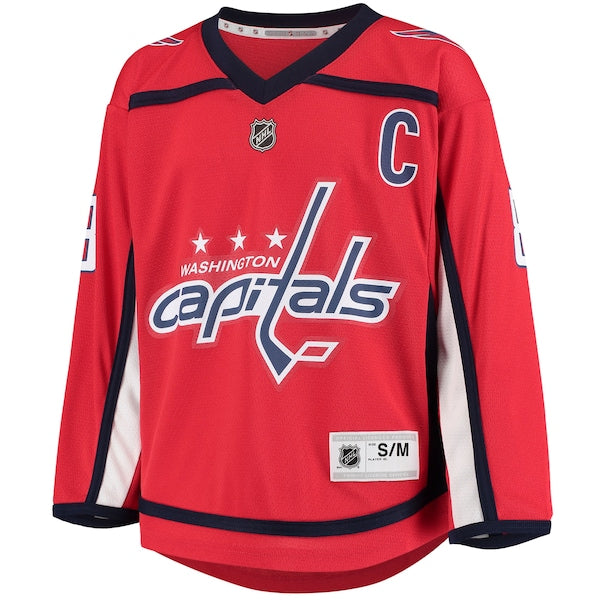 Alexander Ovechkin Washington Capitals Youth Home Replica Player Jersey - Red - Image 2
