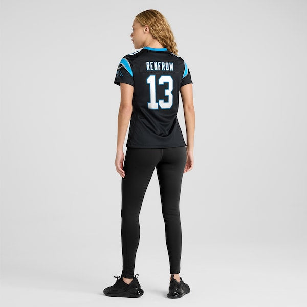 Hunter Renfrow Carolina Panthers Nike Women's Team Game Jersey - Black - Image 5