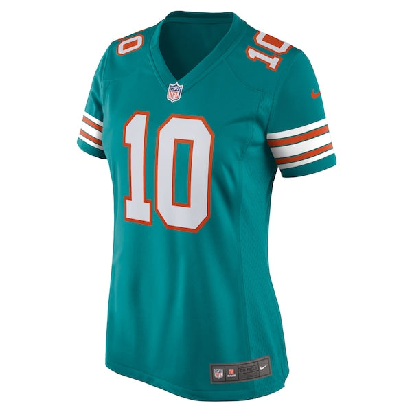 Tyreek Hill Miami Dolphins Nike Women's Alternate Game Jersey - Aqua/White - Image 3