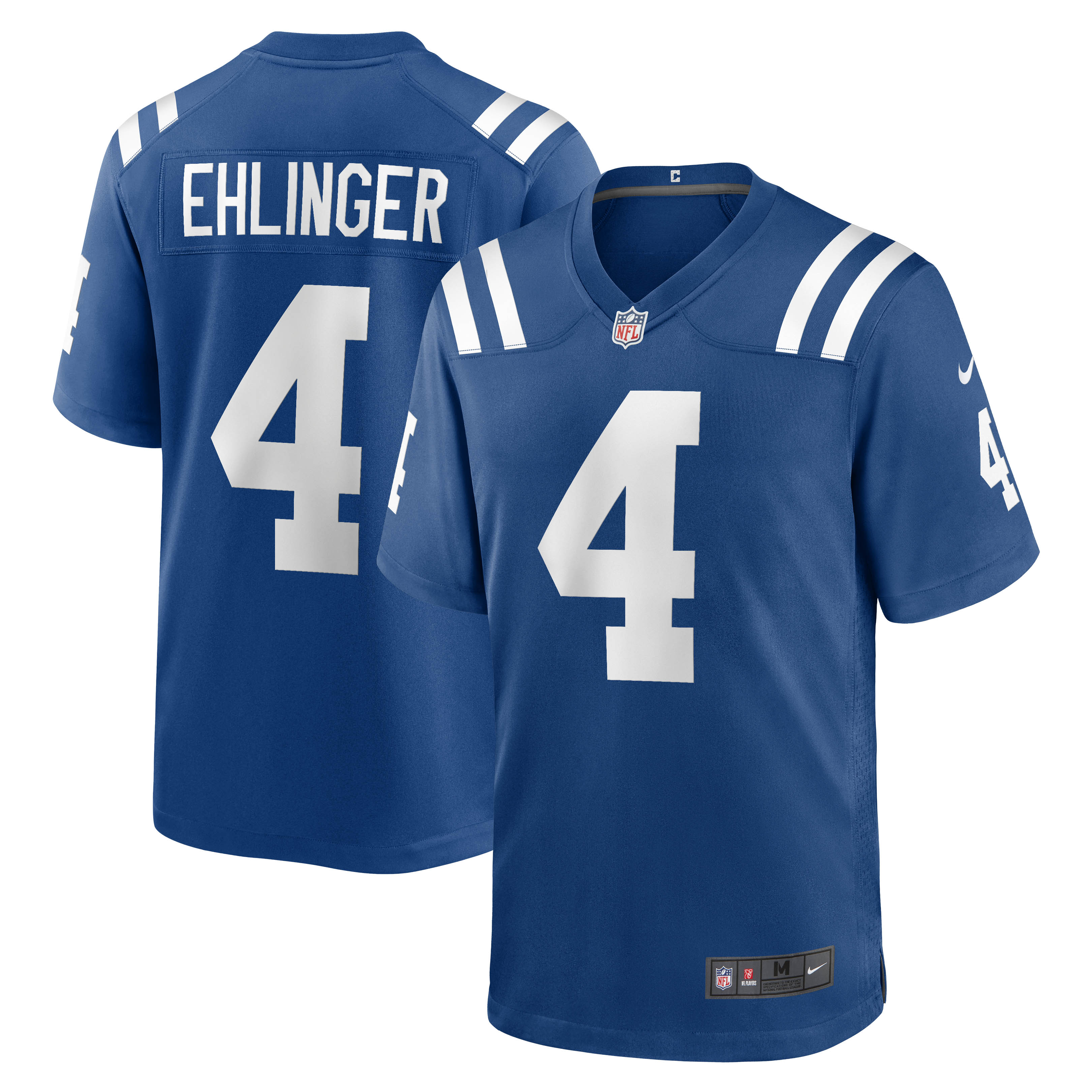 Sam Ehlinger Indianapolis Colts Nike Game Player Jersey - Blue/Royal - Image 8