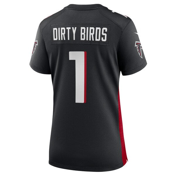 Dirty Birds Atlanta Falcons Nike Women's Game Jersey - Black - Image 3