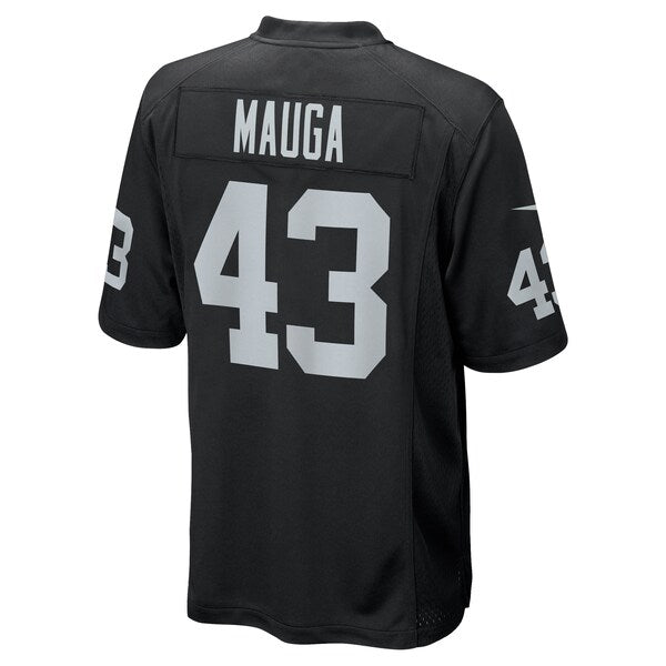 Kanai Mauga Las Vegas Raiders Nike Team Game Jersey - Black - Image 3