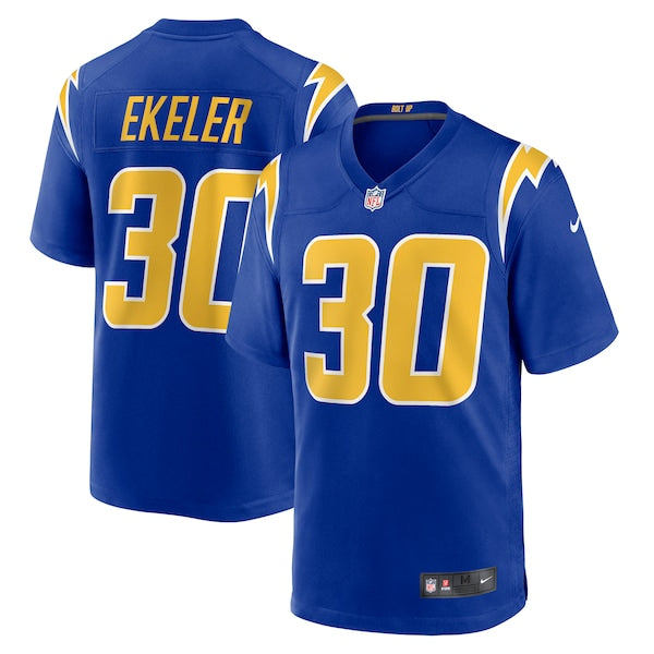 Austin Ekeler Los Angeles Chargers Nike Game Jersey - Royal/Navy/White - Image 2