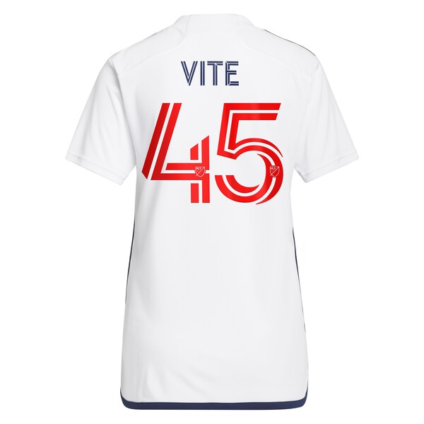 Pedro Vite Vancouver Whitecaps FC adidas Women's 2024 Bloodlines Replica Player Jersey - White - Image 2