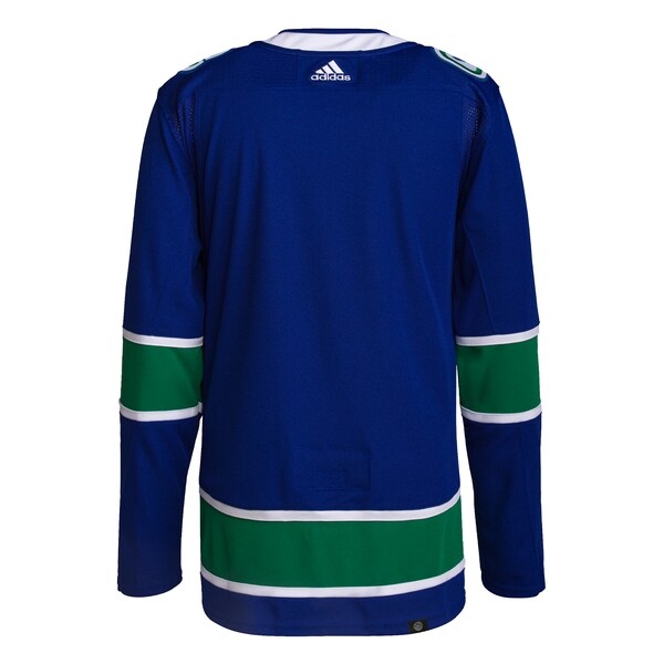 Vancouver Canucks adidas Home Primegreen Authentic Jersey - Royal - Image 3