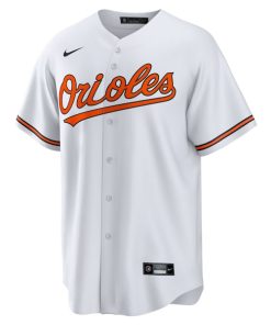 Alternative view of Cedric Mullins Baltimore Orioles Nike Replica Player Jersey - White