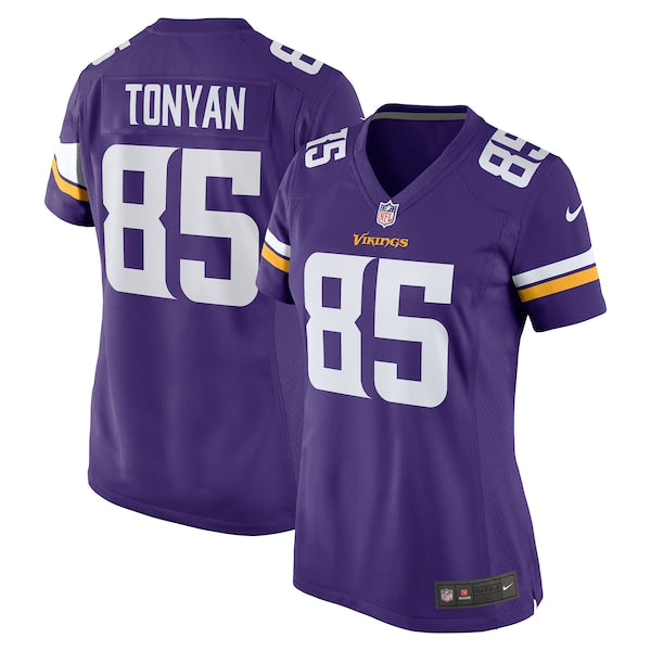 Robert Tonyan Minnesota Vikings Nike Women's Team Game Jersey - Purple