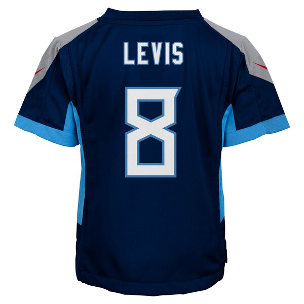 Will Levis Tennessee Titans Nike Toddler Game Jersey - Navy/Light Blue - Image 4