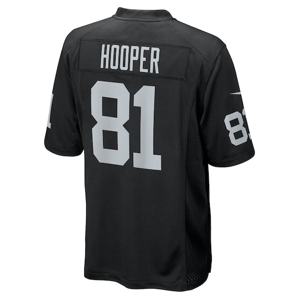 Austin Hooper Las Vegas Raiders Nike Team Game Jersey - Black - Image 3