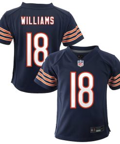 Caleb Williams Chicago Bears Nike Preschool Player Game Jersey - Navy