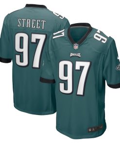 Kentavius Street Philadelphia Eagles Nike Game Player Jersey - Midnight Green