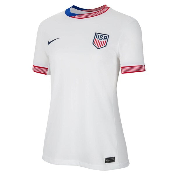 USMNT Nike Women's 2024 Home Replica Jersey - White - Image 7