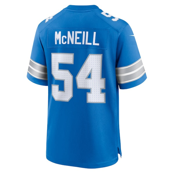 Alim McNeill Detroit Lions Nike Team Game Jersey - Blue - Image 4