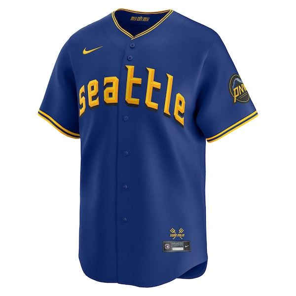Ichiro Suzuki Seattle Mariners Nike City Connect Retired Player Jersey - Royal - Image 2
