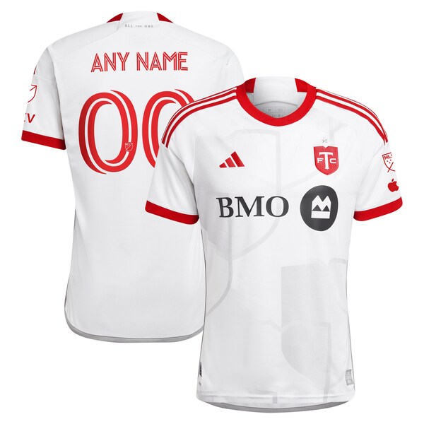 Toronto FC adidas 2024 GTA Kit Authentic Custom Jersey?ยจC White - Image 2