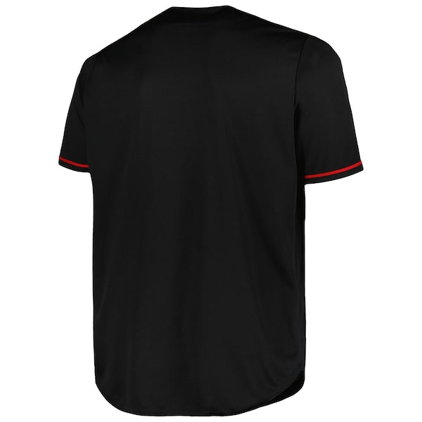 St. Louis Cardinals Profile Big & Tall Blackout Replica Jersey - Image 3