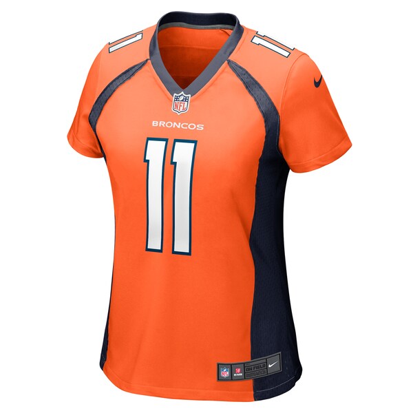 Ben DiNucci Denver Broncos Nike Women's Team Game Jersey - Orange - Image 2