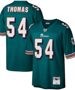 Zach Thomas Miami Dolphins Legacy Replica Jersey - Aqua/Orange/White