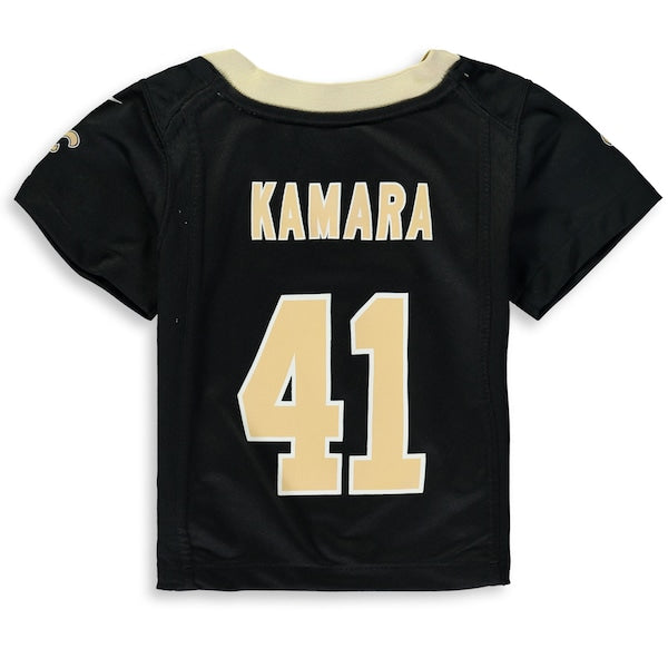 Alvin Kamara New Orleans Saints Nike Toddler Game Jersey - Black - Image 3
