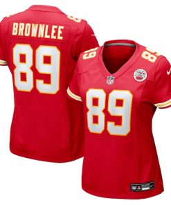 Jason Brownlee Kansas City Chiefs Nike Women's Team Game Jersey -  Red