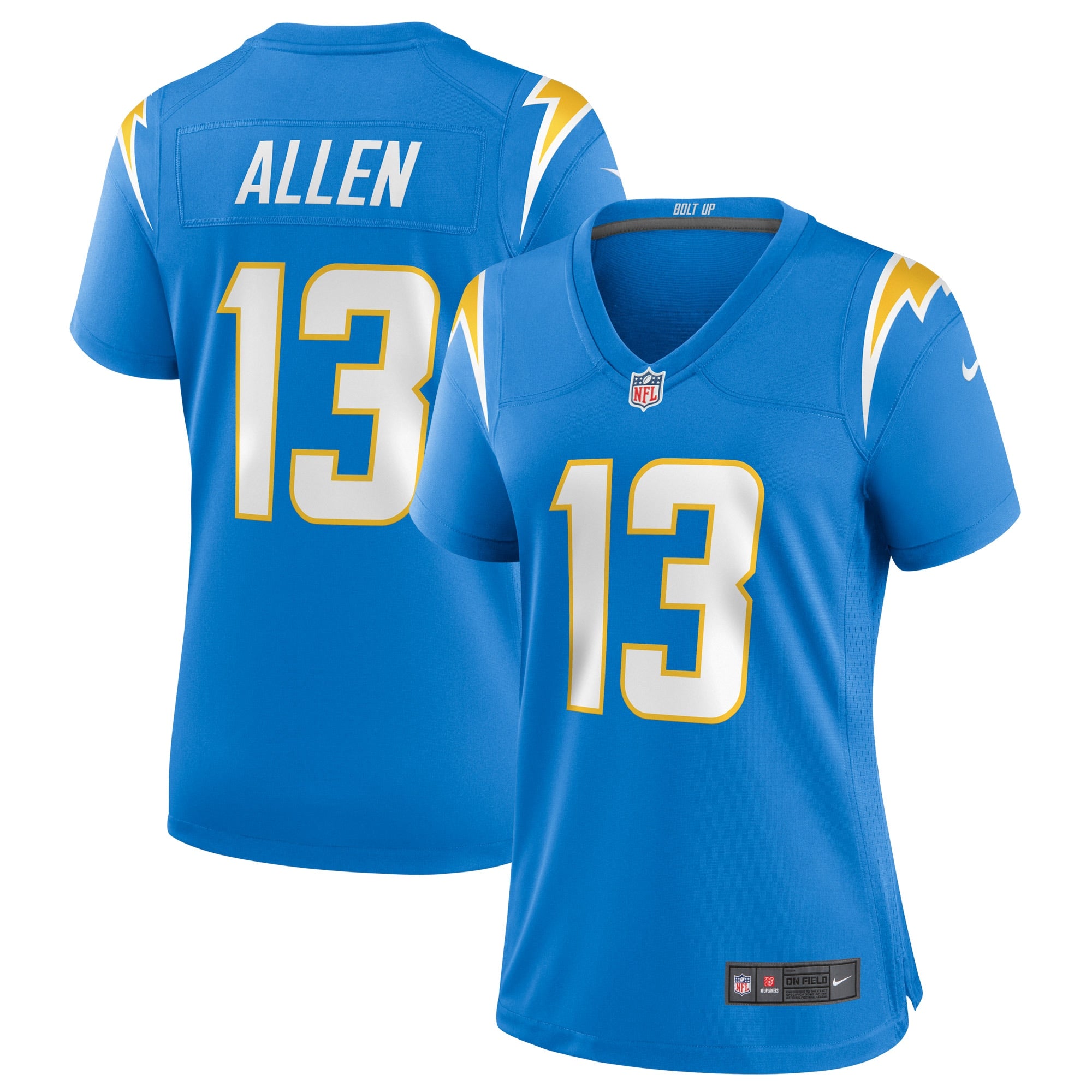 Keenan Allen Los Angeles Chargers Nike Women's Game Jersey - Royal/Blue - Image 6