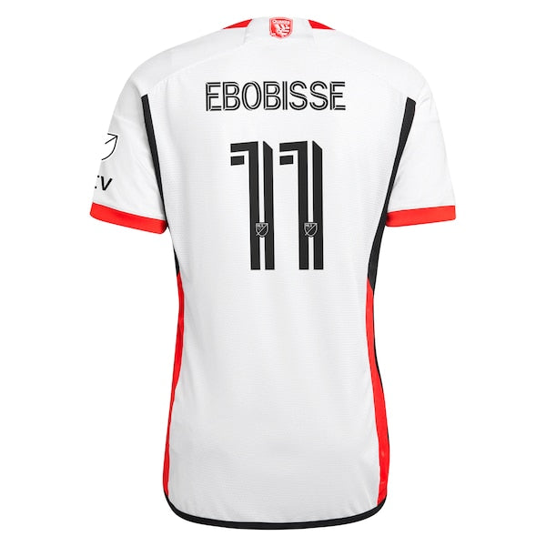 Jeremy Ebobisse San Jose Earthquakes adidas 2024 The 50 Kit Authentic Player Jersey - White - Image 3