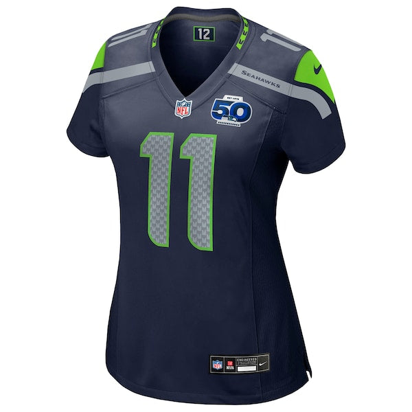 Jaxon Smith-Njigba Seattle Seahawks Nike Women's Team 50th Season Game Jersey - College Navy/Royal - Image 4