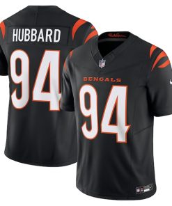 Alternative view of Sam Hubbard Cincinnati Bengals Nike Vapor F.U.S.E. Limited Jersey - Black/White
