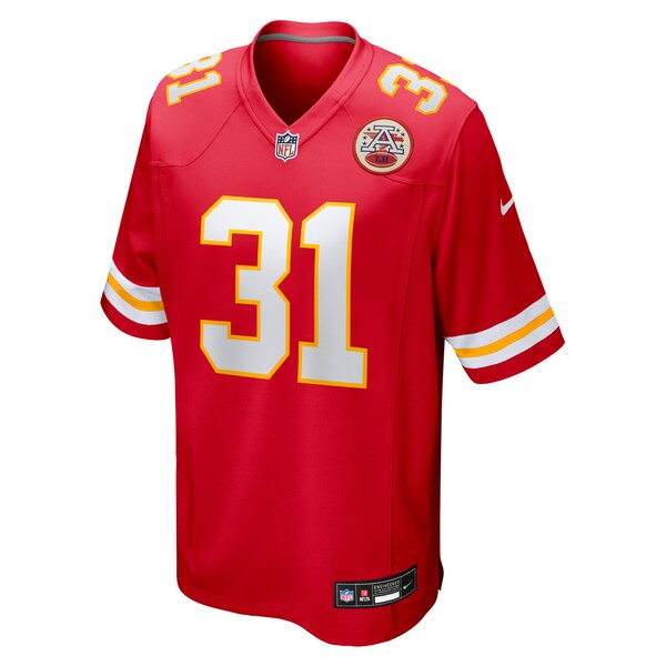 Jeffrey Bassa Kansas City Chiefs Nike Team Game Jersey - Red - Image 2