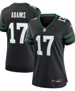 Davante Adams New York Jets Nike Women's Alternate Game Jersey - Legacy Black/White/Green
