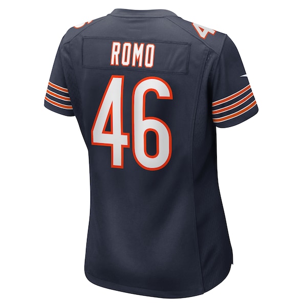 John Parker Romo Chicago Bears Nike Women's Team Game Jersey - Navy - Image 3
