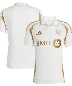 LAFC adidas 2025 Secondary Replica Jersey - White