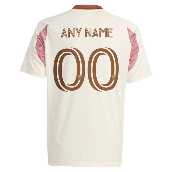 D.C. United adidas Youth 2025 The Soul Kit Replica Custom Jersey - Natural - Image 3