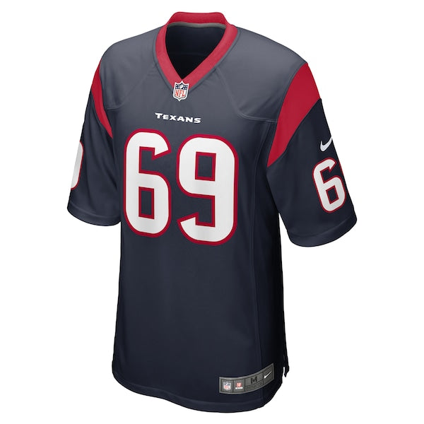 Shaq Mason Houston Texans Nike Game Player Jersey - Navy - Image 2
