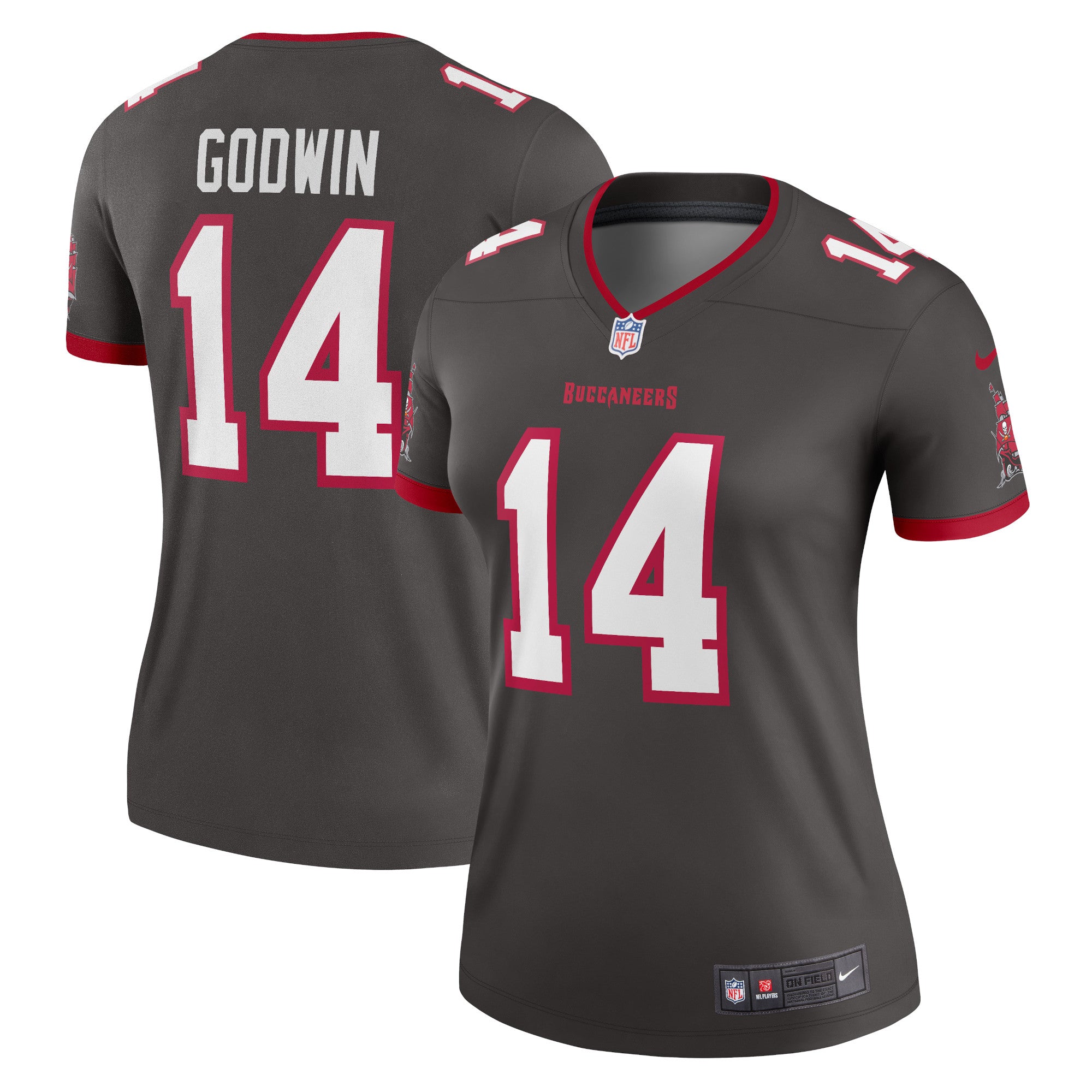 Chris Godwin Tampa Bay Buccaneers Nike Women's Legend Jersey - Red/Pewter - Image 6