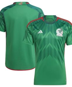 Mexico National Team adidas 2022/23 Home Blank Replica Jersey - Green