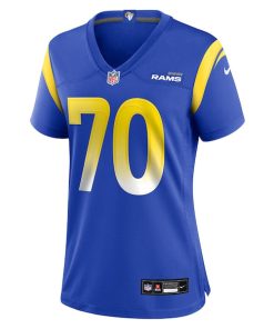 Alternative view of KT Leveston Los Angeles Rams Nike Women's Team Game Jersey -  Royal