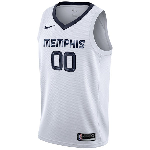 Memphis Grizzlies Nike 2020/21 Swingman Custom Jersey - Association Edition - White - Image 2