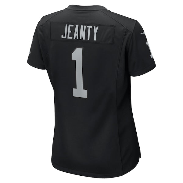 Ashton Jeanty Las Vegas Raiders Nike Women's 2025 NFL Draft First Round Pick Team Game Jersey - Black - Image 3