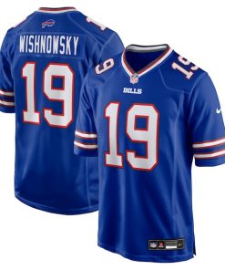Mitch Wishnowsky Buffalo Bills Nike Team Game Jersey -  Royal