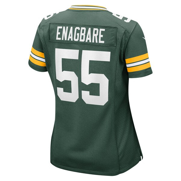 Kingsley Enagbare Green Bay Packers Nike Women's Player Game Jersey - Green - Image 3